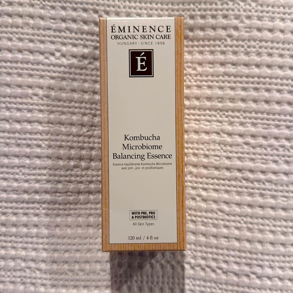 Brand new, 4 oz Eminence kombucha Microbiome balancing essence